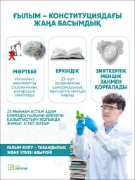 Ғылым &ndash; Конституция деңгейінде қорғалады
