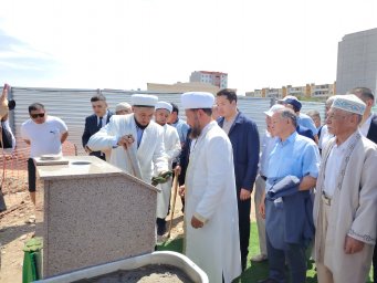 Жезқазғанда мешіт құрылысы басталды