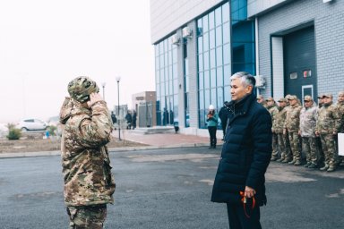 Жезқазған қаласында жаңа өрт сөндіру бөлімшесі іске қосылды
