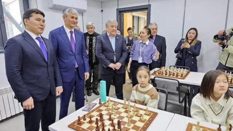 Облысымызда еліміздегі ең ірі шахмат академиясы ашылды