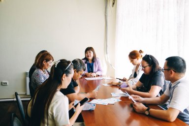 ЖЕЗҚАЗҒАН ЖОҒАРЫ ПОЛИТЕХНИКАЛЫҚ КОЛЛЕДЖІНДЕ БАСПАСӨЗ ТУРЫ ӨТТІ