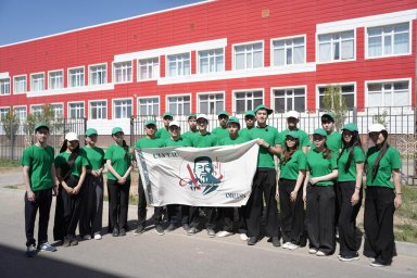 &laquo;Таза Қазақстан&raquo;: Ұлытауда &laquo;Түлектердің ағаш егу&raquo; эко-челленджі өтті