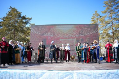 Ұлытауда &laquo;Көрісу &mdash; бабалардың аманаты&raquo; атты мерекелік шара өтті