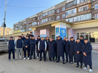 Жезқазғанда &laquo;Ұлытау&raquo; футбол клубының ойыншылары референдумда дауыс берді