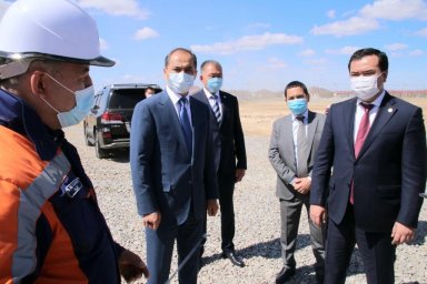 ЖЕЗҚАЗҒАНДА МОДУЛЬДІ ИНФЕКЦИЯЛЫҚ АУРУХАНА ҚҰРЫЛЫСЫ БАСТАЛДЫ