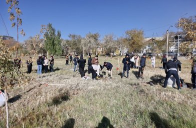 «Таза Қазақстан» бағдарламасы аясында Ұлытау облысында экологиялық іс-шаралар өтті