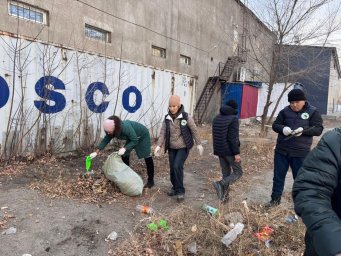 "Таза Қазақстан» бағдарламасы аясында Ұлытау облысында экологиялық іс-шаралар өтті