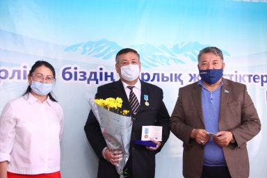 ​МЕРЕЙТОЙЛЫҚ МЕДАЛЬ ТАБЫСТАЛДЫ