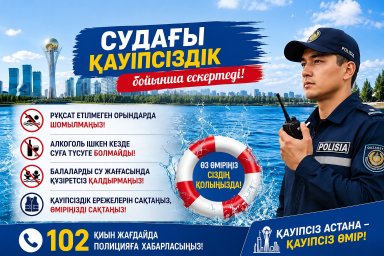СУДАҒЫ ҚАУІПСІЗДІК &ndash; ӘР АЗАМАТТЫҢ ЖАУАПКЕРШІЛІГІ