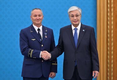 Ұлытау облысының тұрғыны мемлекеттік наградамен марапатталды