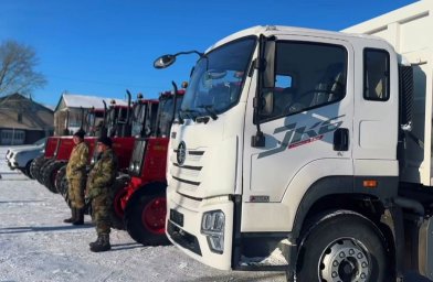 Ұлытау ұлттық паркінің өрт қауіпсіздігі жаңа техникамен нығайтылды