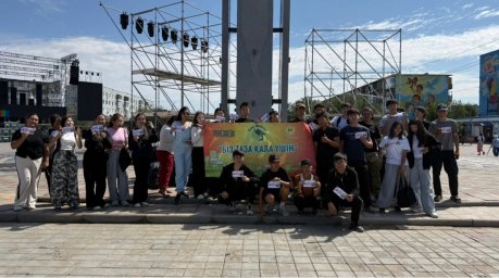 ​Сәтбаев қаласында тазалық акциясы өтті