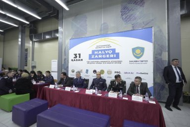 Бүгін Ұлытау облысында «Халықтық заңгер» республикалық акциясы өтті.