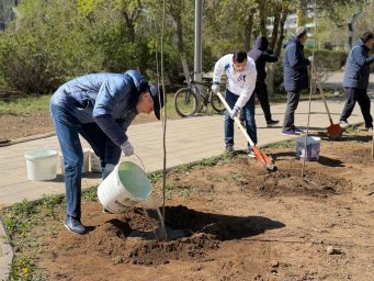 Ұлытау облысында &laquo;Таза Қазақстан&raquo; акциясы аясында жалпыоблыстық сенбілік өтті