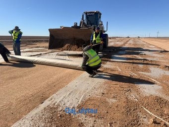 Қызылорда&ndash;Жезқазған&raquo; автожолының қайта жаңарту жұмыстары қарқынды жүргізілуде