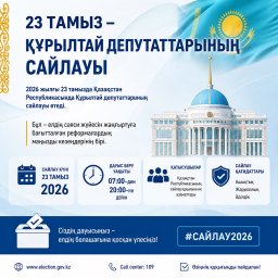 ​23 ТАМЫЗ &ndash; ЕЛ БОЛАШАҒЫ ҮШІН МАҢЫЗДЫ ТАҢДАУ