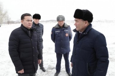 ЖЕҢІС ҚАСЫМБЕК СУ ТАСҚЫНЫНА ДАЙЫНДЫҚ БАРЫСЫН ТЕКСЕРДІ